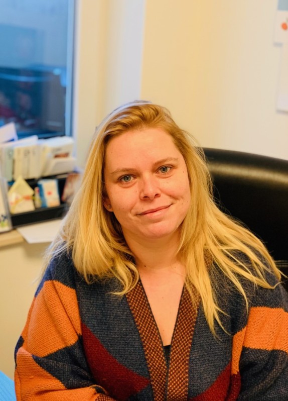 Fauve Decerf onthaalmedewerker